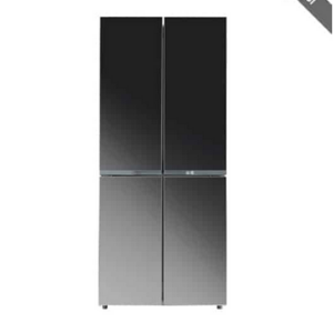 DELTA 4DOOR FRIDGE SIDE BY SIDE 406L DRSS-406B