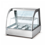 Nadstar8 Glass Warming Show Case Curved ( 2 Pan) - HW-838