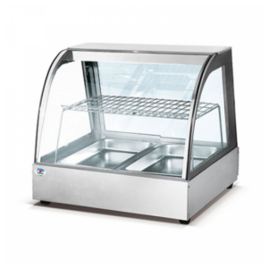 Nadstar8 Glass Warming Show Case Curved ( 2 Pan) - HW-838