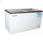 WESTPOINT Chest Freezer 400L Sliding Glass Door White, - WBX427