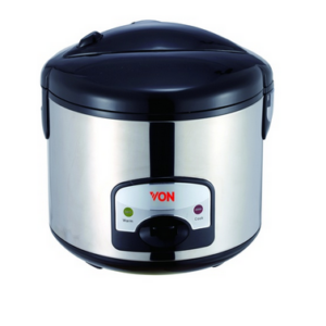 Von VSRM18MGX Rice Cooker Silver 1.8L