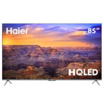 Haier 85 Inch HD QLED Smart Android Frameless Television - H85S5UX PRO