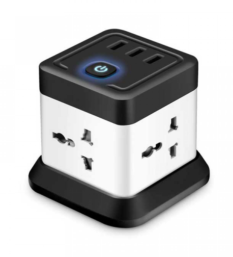 Kodtec Extension Socket 4-Way 3USB Ports KT-1534UET