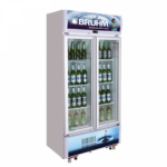 Bruhm Beverage Cooler 409L Double Door BBD-409M
