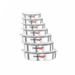 Nadstar8 Aluminium Sufuria 7pcs with Lid 24-25-26-27-28-29-30
