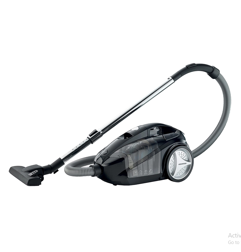 Kenwood Vacuum Cleaner 2200W Multi Cyclonic Bag-less Canister 2.5L With 5M Cable, VBP60.000BK