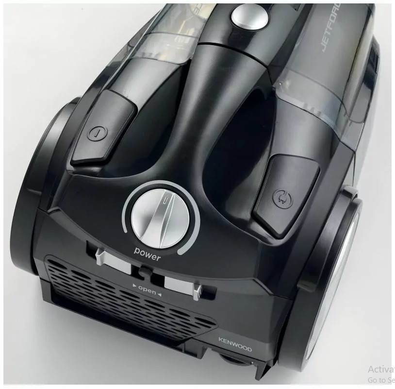 Kenwood Vacuum Cleaner 2200W Multi Cyclonic Bag-less Canister 2.5L With 5M Cable, VBP60.000BK - Image 3