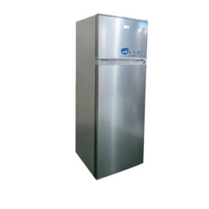 MR UK Refrigerator 2 Doors Silver 212L - UK 106