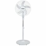Nikai Stand Fan 45W NPF160 - White Plastic Blade
