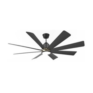 Titanium Ceiling Fan 20w LED light 75"