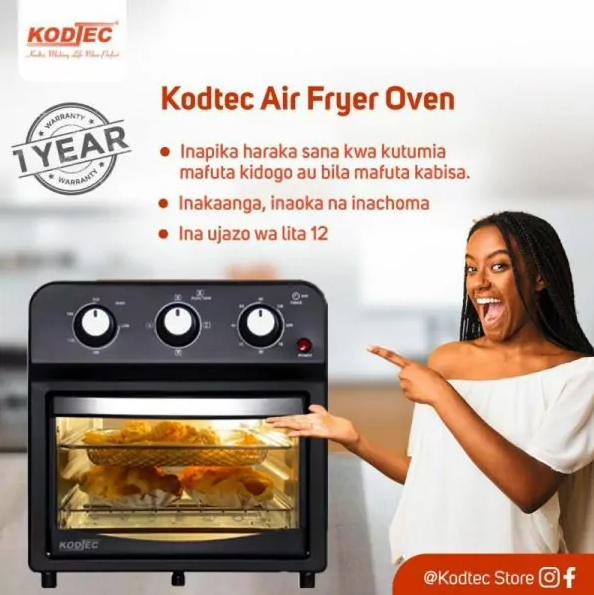 Kodtec Air Fryer Oven 12L 1500W KT-3612AFO - Image 2