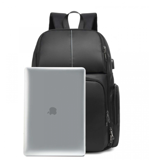 Coolbell Laptop Large Capacity Night Line Reflective Travel Backpack 17.3" CB-8105 - Image 2