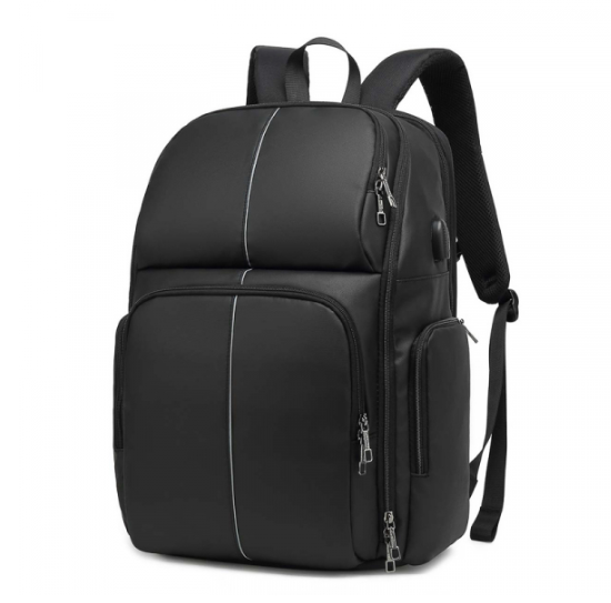 Coolbell Laptop Large Capacity Night Line Reflective Travel Backpack 17.3" CB-8105 - Image 3