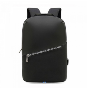 Poso Laptop Backpack Waterproof 15.6" Black PS-627