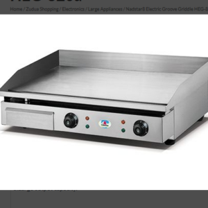 Nadstar8 Electric Groove Griddle HEG818A