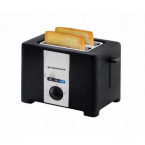 Westpoint Toaster 2 Slice 730-870W Black, - WITH7317.PR