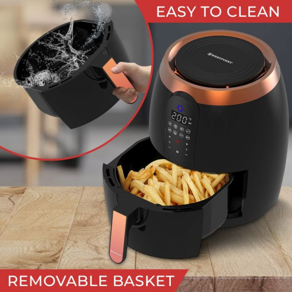 Westpoint Air Fryer with Digital Display 3.5L 1400W WAFY-351422.DN - Image 3