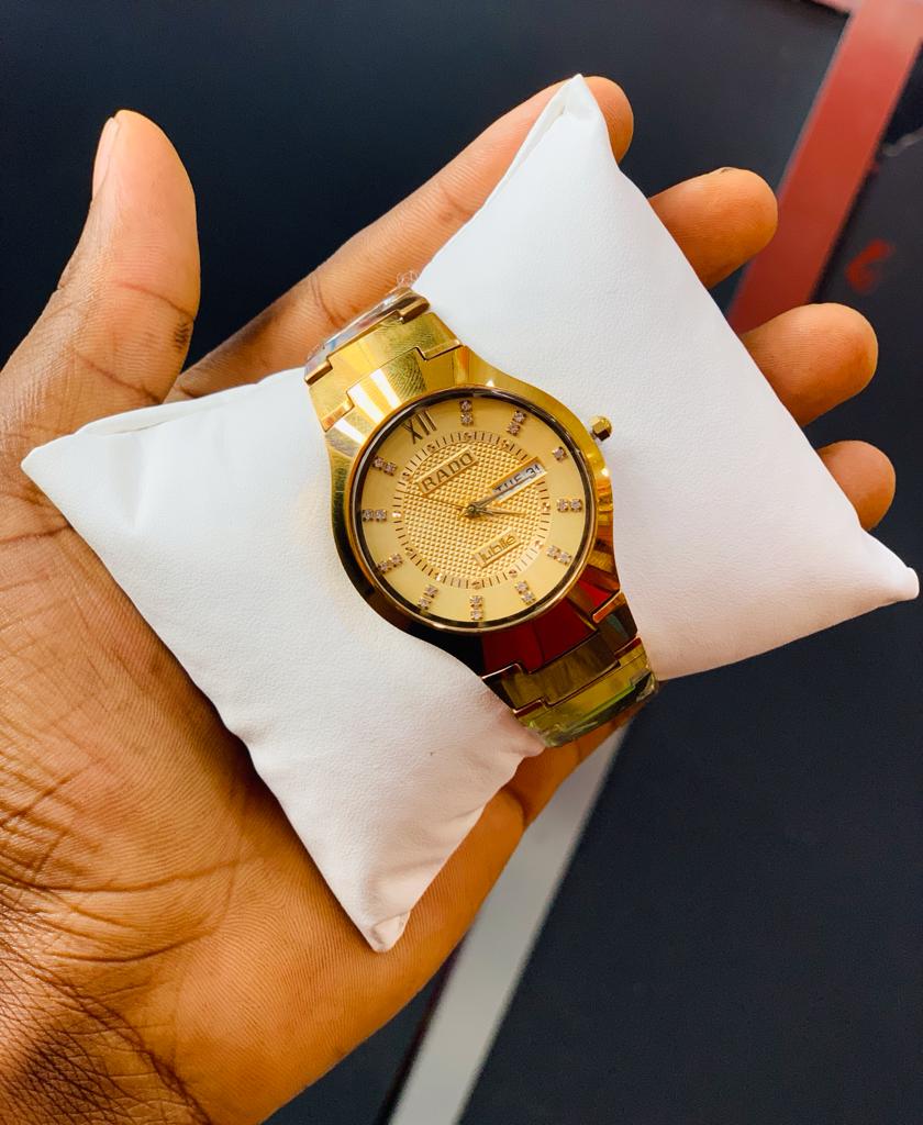 Classic RADO Original Men Watch Gold Colour