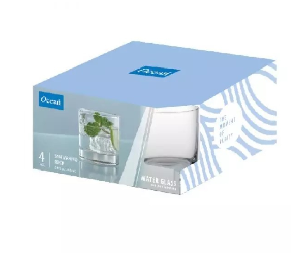 Ocean Glass 4pcs San Marino Rock 245ml 3B0040904G0002 - Image 3