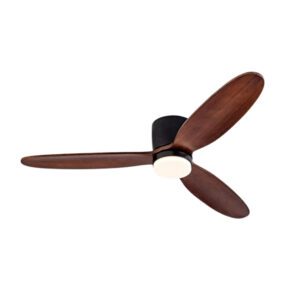 Titanium Ceiling Fan-3pcs solid wood