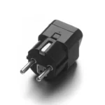 Black Universal Adaptor Traveler 16Amps EU