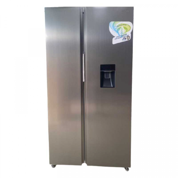 Bruhm Refrigerator 516L with Water Dispenser Side by Side Doors Silver BFX-529EN - Image 3