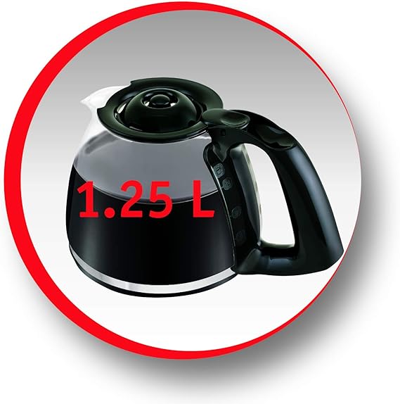 Moulinex Coffee machine, black filter maker, Subito range, FG370827, 1 year warranty - Image 2