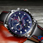 CRRJU Classic Mens Watch with Orginal Lethal Strap