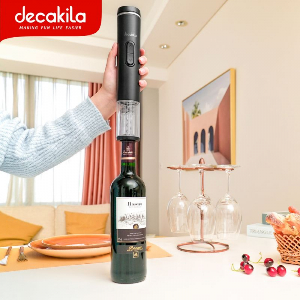 Decakila Wine Opener Electric 4AA Battery KMTT002W - Image 2