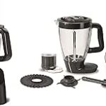 MOULINEX Double Force Food Processor, Black, Plastic, FP821827, 1 year warranty
