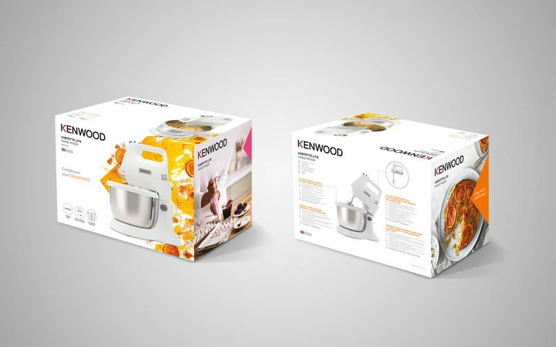 Kenwood 450W Hand Mix Lite 5-Speed Electric Hand Mixer (Model: HMP30.A0WH) - Image 4