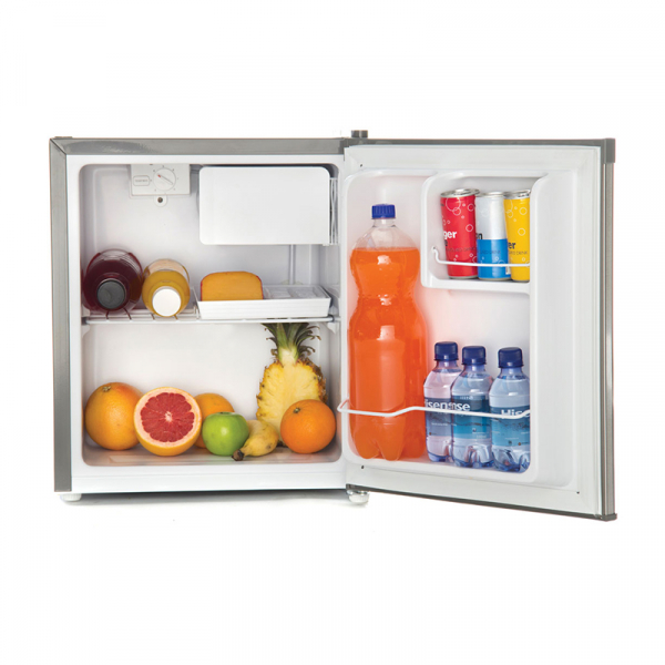 Hisense min bar 44L Single Door, Reversible Door Design, Freezer Compartment, Door Lock, Energy Saving, Low Noise, Tempered Glass, Stainless Steel H65RTS - Image 2