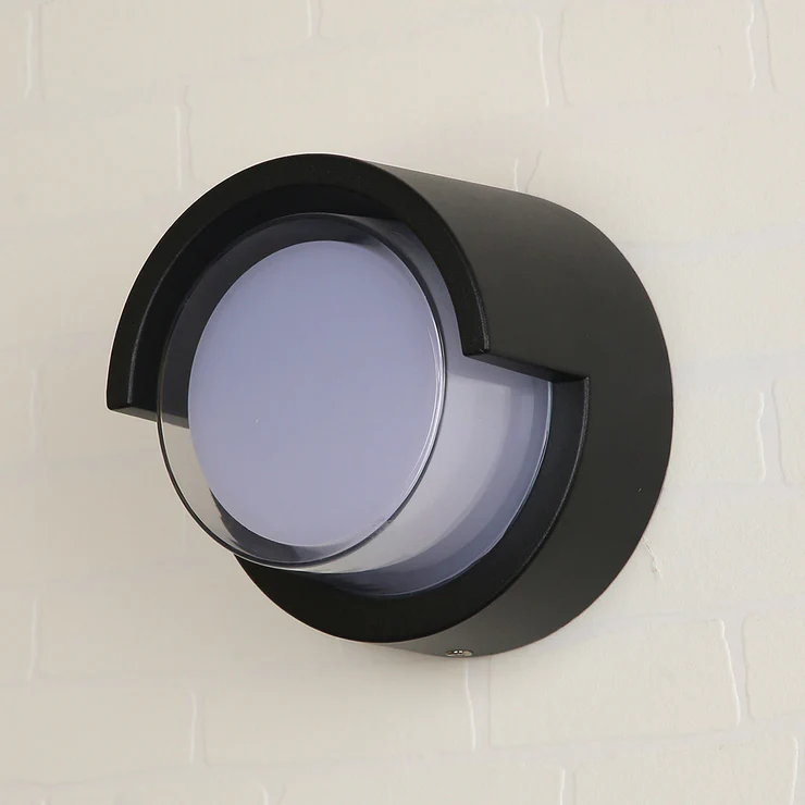 Black LED Wall Light - Image 3