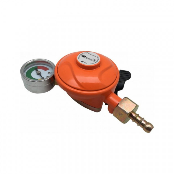 Generic Sevenstar Gas Regulator Meter Gauge With Safety Screw & Triangular Base AZ-4