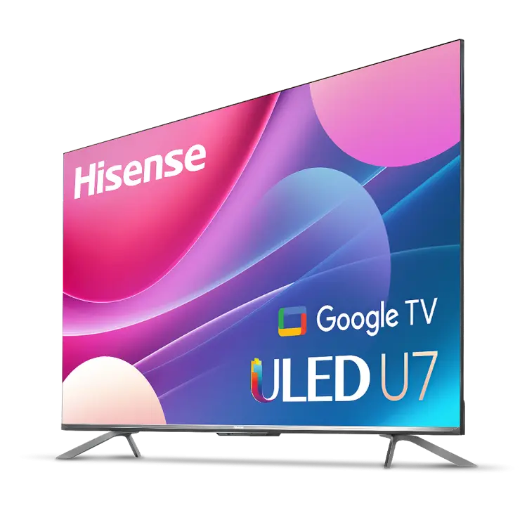 Hisense 75" ULED Quantum 4K UHD Smart TV Black 75U7H - Image 3