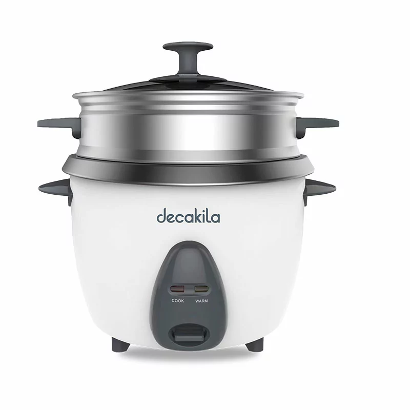 Decakila 1.5-Litre 500W Non-Stick Rice Cooker & Steamer (Model: KEER033W)