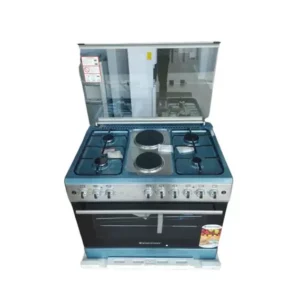 VONPOINT COOKER, 6 Plates, 4Gas+2Elec with Electric Oven