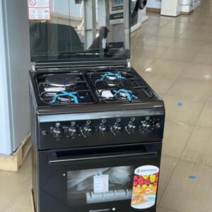 Westpoint 60x60cm 3 Gas Burners + 1 Electric Plate + Electric Oven & Grill Cooker INOX – WCER6631