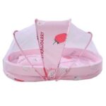 Portable Baby Bed Crib Mosquito Net and Pillow