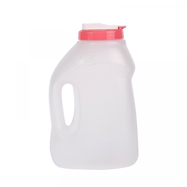 Nadstar1 Water Bottle 2L Transparent BPA Free Fridge Bottle With Handle Reusable L247 - Image 2