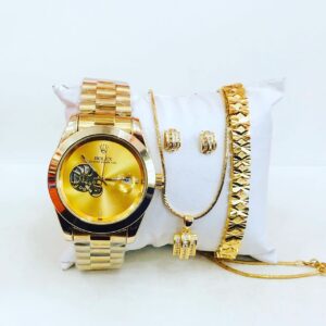 Rolex For Ladies Day-Date 40 Oyster, 40 mm,Full Set Gold Colour Tape 5