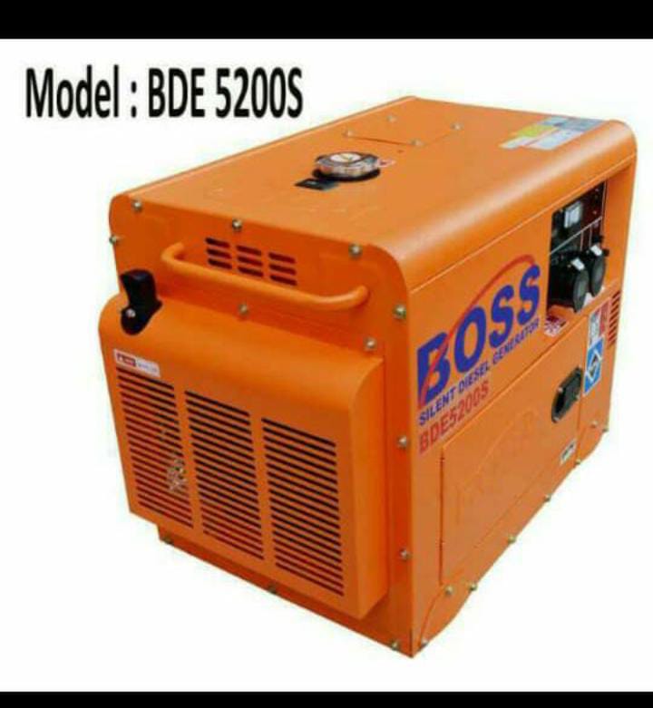 BOSS DIESEL GENERATOR BDE-6500-5.5 kW
