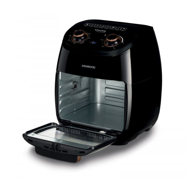 Kenwood Air Fryer Oven 11L 2000W Multi-Functional Air Fryer Cum Microwave Oven For Frying, Grilling, Broiling, Roasting, Baking, Toasting, Heating And Defrosting HFP90.000BKProduct dimensions: 17D x 24W x 26H centimeters Color: Black Capacity: 11 Liters Material: Plastic Output wattage: 2000 Watts Item weight: 11.02 Pounds Brand: Kenwood Power / Wattage: 2000 watts Control method: Touch - Image 3