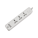 3 Way Extension With USB EC 7673-UB