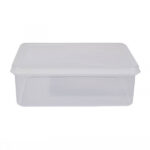 '- Color: Transparent  - Material: Plastic BPA Free  - Capacity: 800 ML - Made of food grade safe material, safe and healthy, you can reassure to use. - Large capacity design, good practicability, a good choice for daily meals. - With practical design, convenient for storage food and fruit. - The storage box is designed for home and outdoor, convenient and practical. - With premium sealing cover, the lid of the box is not easy to fall off.
