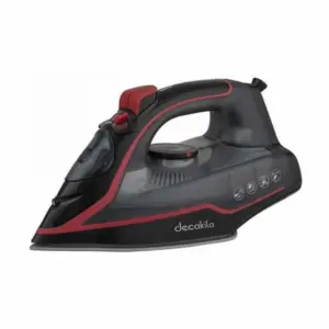 Decakila 210ml 2400W Teflon Soleplate Steam Iron (Model: KEEN001W)