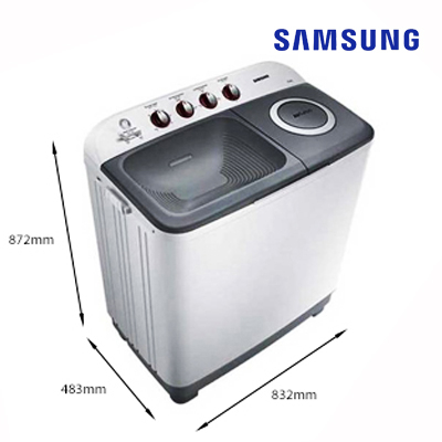 Samsung 7KG Twin Tub Washing Machine WT 70H3200 - Image 2