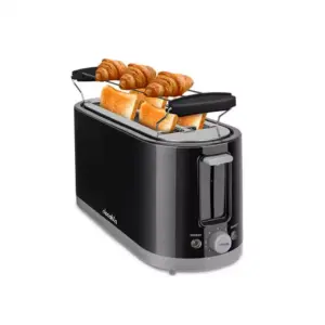 Decakila 4-Slice 1400W 7-Setting Electric Toaster (Model: KETS011B)