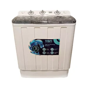 VON 7 Kg Twin Tub Semi Automatic Washing Machine VALW-07MKW