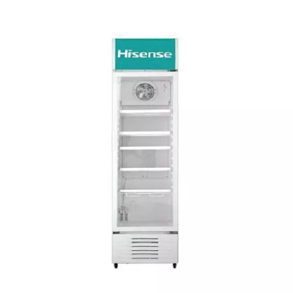 Hisense Beverage Cooler 382L Single Door, Light Box, Frost White FL-50FC